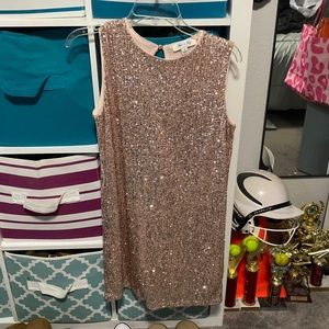 Pink womens size small she + sky dress